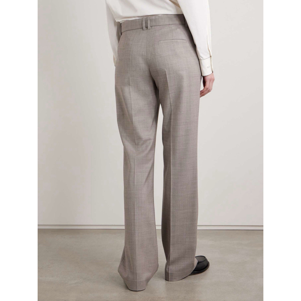 NWT THE ROW Diane Virgin Wool Straight Leg Pants 6 Quiet Luxury Capsule Career - Picture 4 of 11